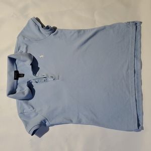 Polo Ralph Lauren girls baby blue polo.